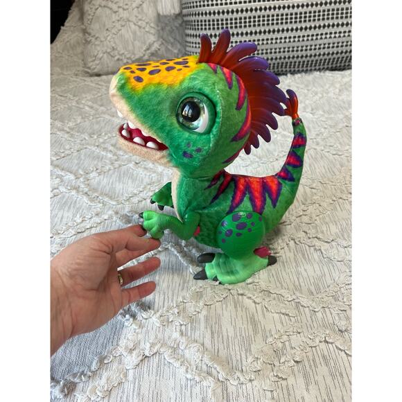 FurReal Friends Munchin Rex Dinosaur Interactive Toy - Picture 5 of 7